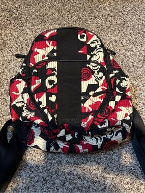 Vera Bradley Alice in Wonderlqnd Painting the Roses Red backpack
